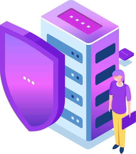 cloud hosting illustration